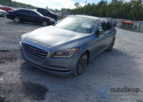 2017 Genesis G80 3.8 from USA, damaged, VIN KMHGN4JE7HU203582